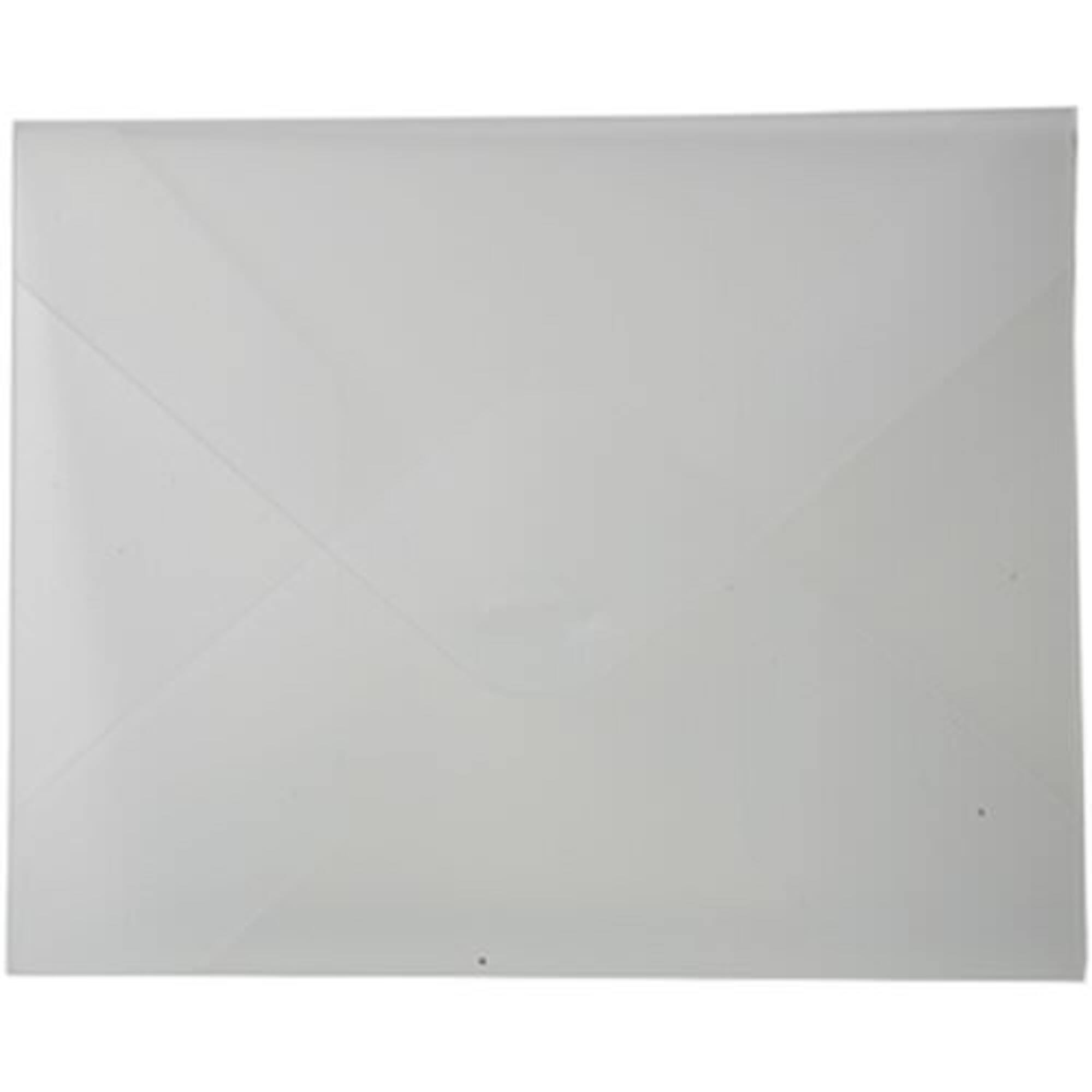 JAM Paper Clear Frost Letter Booklet Plastic Portfolio with Tuck Flap Closure 9.5" x 12.375"